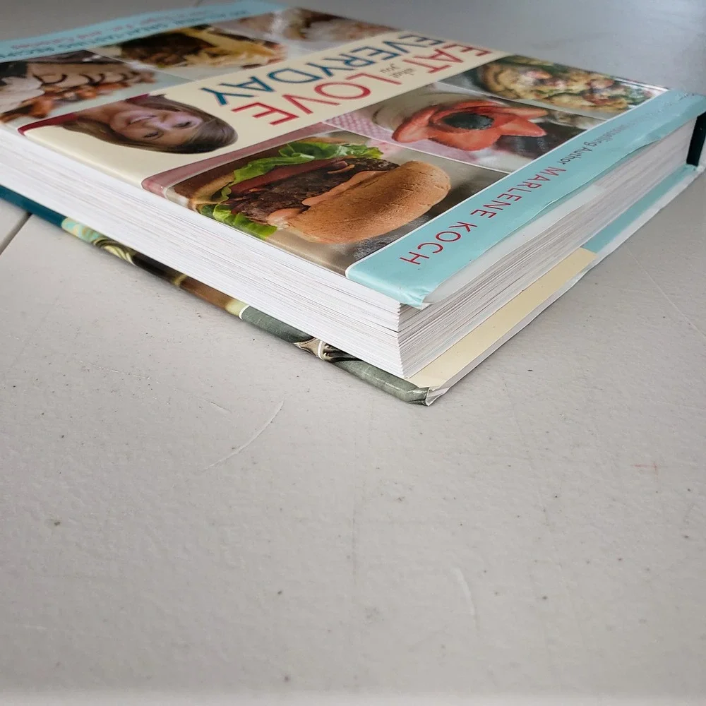 Eat What You Love Everyday Marlene Koch Hardcover Cookbook 200 Healthy Recipes